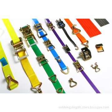 EN 1492 Standard ratchet straps